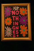 No Thing Ness (del 2) – originalmålning, akryl på papper
